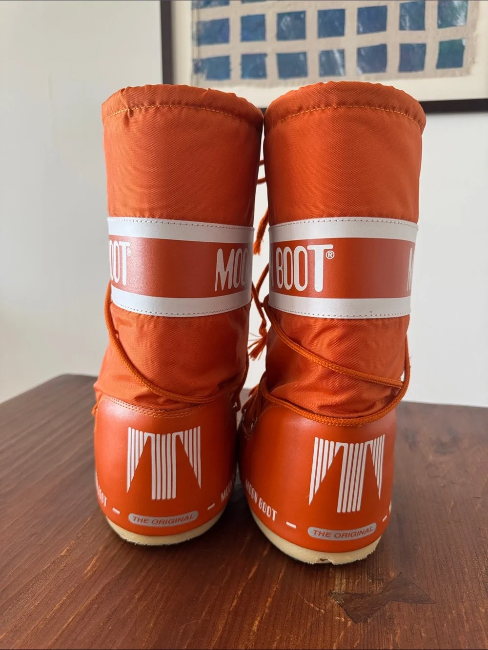 Moon Boot Icon Nylon Boots Sunny Orange 35-38